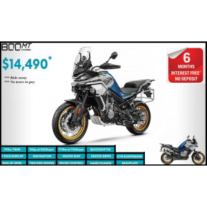 CFMOTO 800MT Touring, New 2022, 12 months registration, 3 years warranty