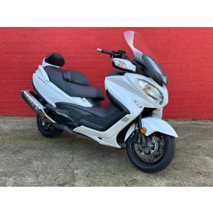 Suzuki Burgman 650, 2018 purchased (2017 model), 12 Months rego, Full service history with 94707 HWY km, As new, $62 per week 24 months, No deposit, 3 months warranty.
