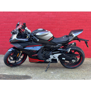 CFMOTO 450SR, 2024, 7160KM only, Long rego, as New, Save $1500, $69 per week, 30 months only and NO DEPOSIT.