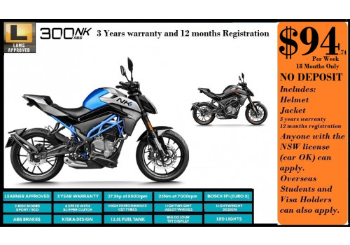 CFMOTO 300NK MY2023, ABS