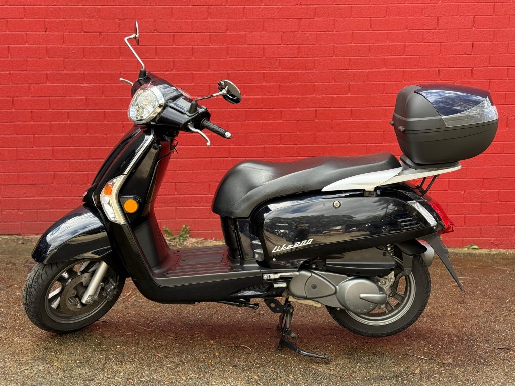 Kymco Like 200i, 2020, very clean, 12 months registration $29 per week for 30 months.