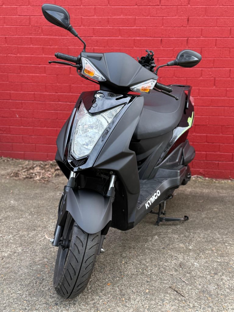 Kymco Agility rs 125, 2023, as new, registered until May next year, 4796km only, $49 per week for 18 months with $0 deposit.
