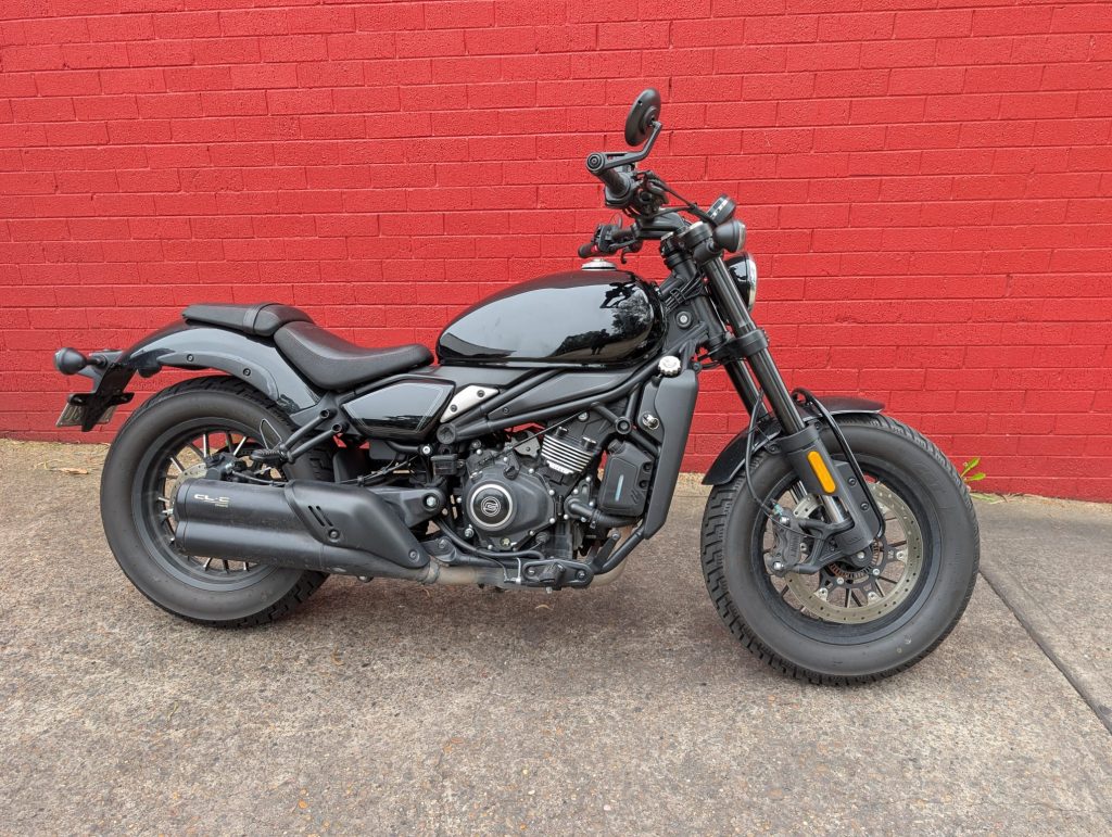 CFMOTO 450CLC, 2024, very clean, under factory warranty.